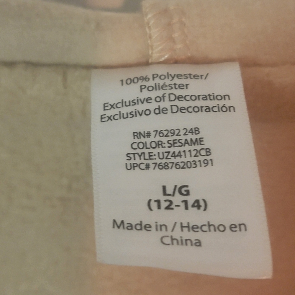 Beige Pug Onesie with Black Paw Prints - Picture 4 of 7